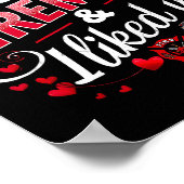 Poster I Kissed A Fireman I Liked It Firefighter Valentin (Coin)