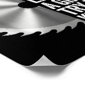 Poster I Know I Built Like A Girl Try To Keep Up Saw Blad (Coin)