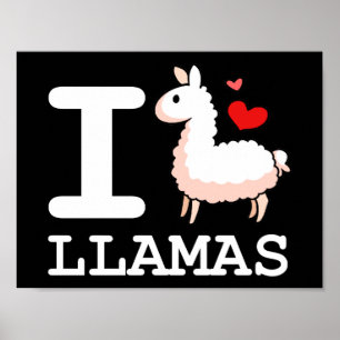 Poster I lamas de lama