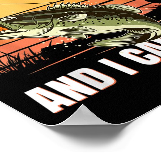 Poster I Like Big B And I Cannot Lie Fishing  (Coin)