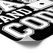 Poster I Like Cats And Coding Programmer On Tech _- (Coin)