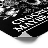 Poster I Like Murder Shows Crochet And Maybe 3 People Sku (Coin)