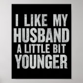 Poster I Like My Husband A Little Bit Younger  (Devant)