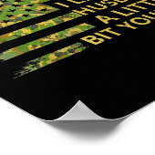 Poster I Like My Husband A Little Bit Younger Funny Quote (Coin)