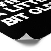 Poster I Like My Wife A Little Bit Older (on Back) (Coin)