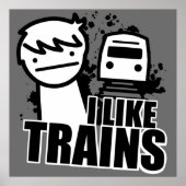 Poster I Like Trains asdffilm (Devant)