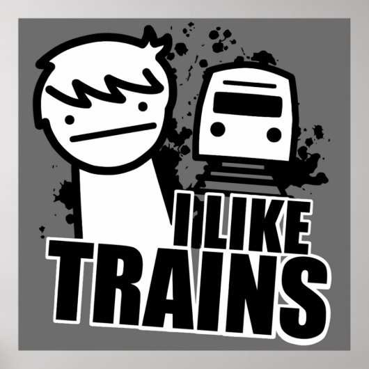 Poster I Like Trains asdffilm (Devant)