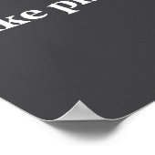 Poster I Like Zza Food Lover Funny Quote Minimalist (Coin)