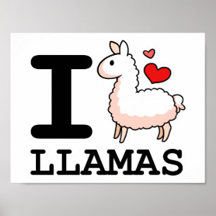 Poster I Llama Llamas