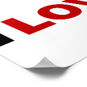 Poster I Love 45 (Coin)