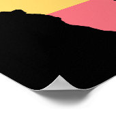 Poster I Love Africa Rosta Coloured Continent (Coin)