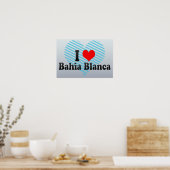 Poster I Love Bahia Blanca, Argentine (Cuisine)