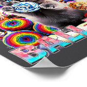 Poster I Love Ball Play Cute Cats Roll Of Wool Kitty For  (Coin)