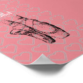 Poster I Love Ballet (Coin)