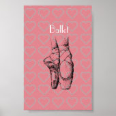 Poster I Love Ballet (Devant)
