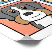 Poster I Love Bernese Mountain Dogs (Coin)