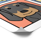 Poster I Love Black and Tan Coonhounds (Coin)