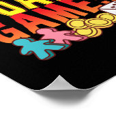 Poster I Love Board Games Nerd (Coin)