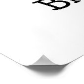 Poster I Love Bratwurst (Coin)