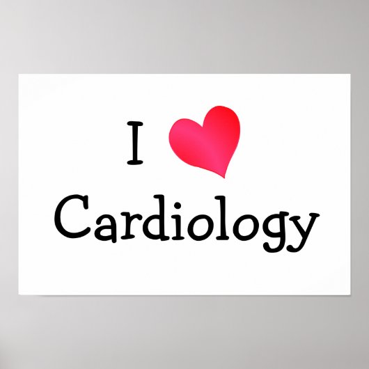 Poster I Love Cardiology (Devant)