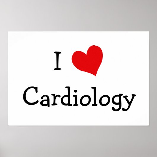 Poster I Love Cardiology (Devant)