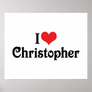 Poster I Love Christopher