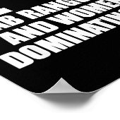 Poster I Love Crab Rangoons And Women Dominating Me  (Coin)