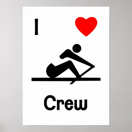 Poster I Love Crew (2) (Devant)