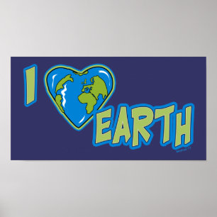 Poster I Love Earth