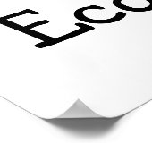 Poster I Love Economics (Coin)