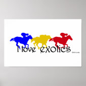 Poster I Love Exotics (Devant)