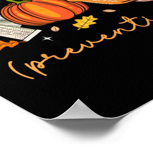 Poster I Love Fall Prevention Fall Physical Therapy (Coin)