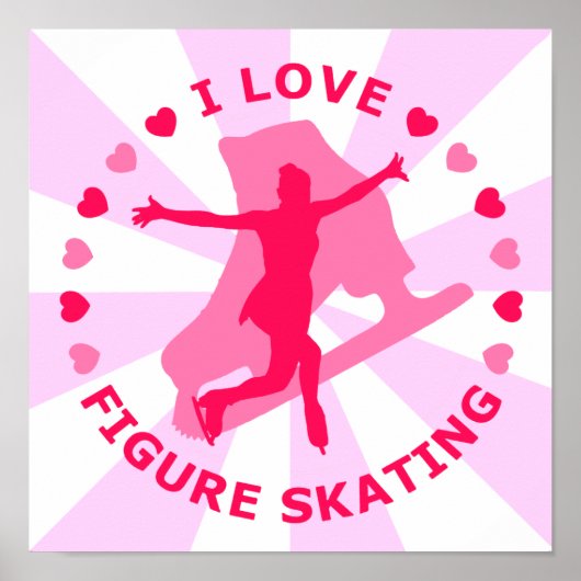 Poster I Love Figure Patinage (Devant)