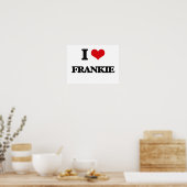 Poster I Love Frankie (Cuisine)