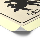 Poster I Love Griffons (Coin)