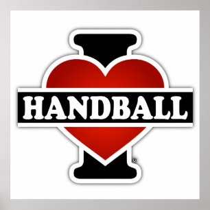 Poster I Love Handball