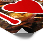 Poster I Love (Heart) Fried Grasshopper (Coin)