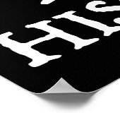 Poster I Love (Heart) History (Coin)