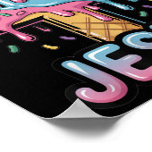 Poster I Love Jesus Kids Christian Ice Cream Drip Boys Gi (Coin)