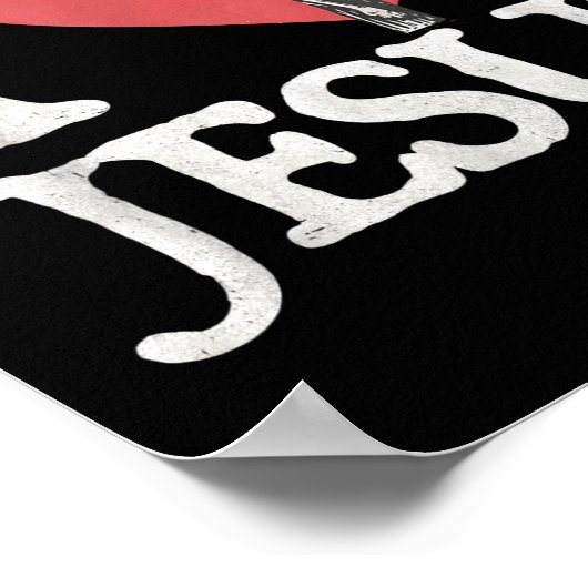 Poster I Love Jesus Retro Christian Religious For Men Wom (Coin)