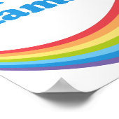 Poster I Love Kamala Cute Election Rainbow (Coin)