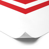 Poster I Love Laos (Khoy Huk Lao) Drapeau QR Code | Geek (Coin)