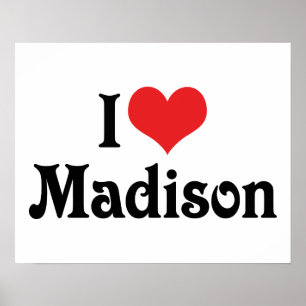 Poster I Love Madison