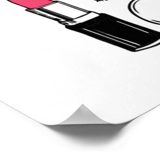 Poster I Love makeup (Coin)