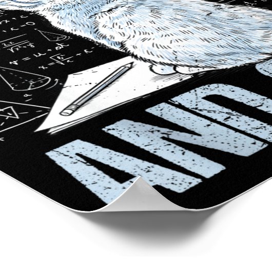 Poster I Love Math And Cats Science Teacher Student Funny (Coin)