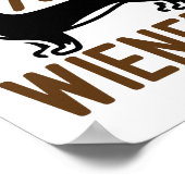 Poster I Love Miniature Dachshund Doxie (Coin)