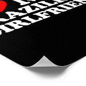 Poster I Love My Brazilian Girlfriend  (Coin)