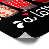 Poster I Love My Cl A Latte Coffee Valentines Day Teacher (Coin)