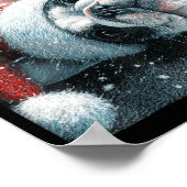 Poster I Love My French Bulldog Christmas Cute  (Coin)