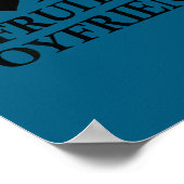 Poster I Love My Fruity Boyfriend Funny Girlfriend Humor  (Coin)